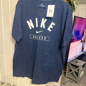 Nike Men's Navy Soccer Tee